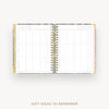 Day Designer 2024-25 weekly planner: Fresh Sprigs cover with gift ideas pages