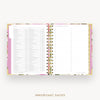 Day Designer 2024-25 mini weekly planner: Camellia cover with holidays page