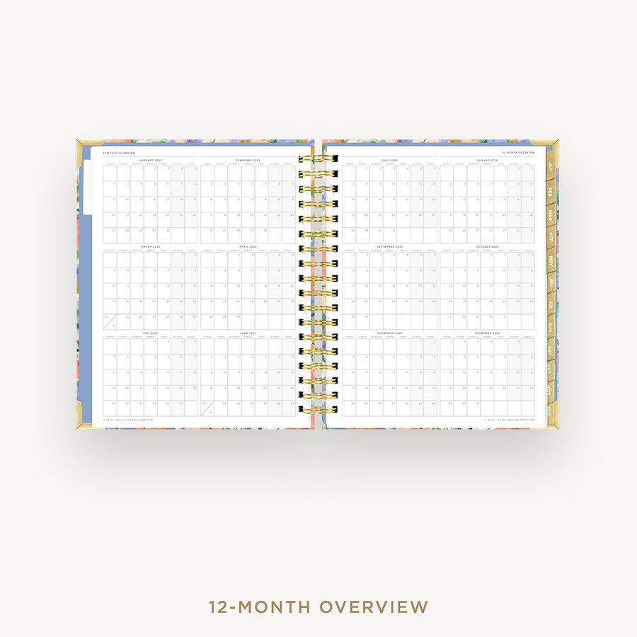 Day Designer 2025 daily planner: Lorelei cover with 12 month calendar