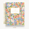 Day Designer 2025 daily planner: Lorelei hard cover, gold wire binding