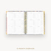 Day Designer 2025 daily planner: Fresh Sprigs cover with 12 month calendar