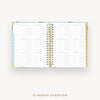 Day Designer 2025 daily planner: Palmetto cover with 12 month calendar