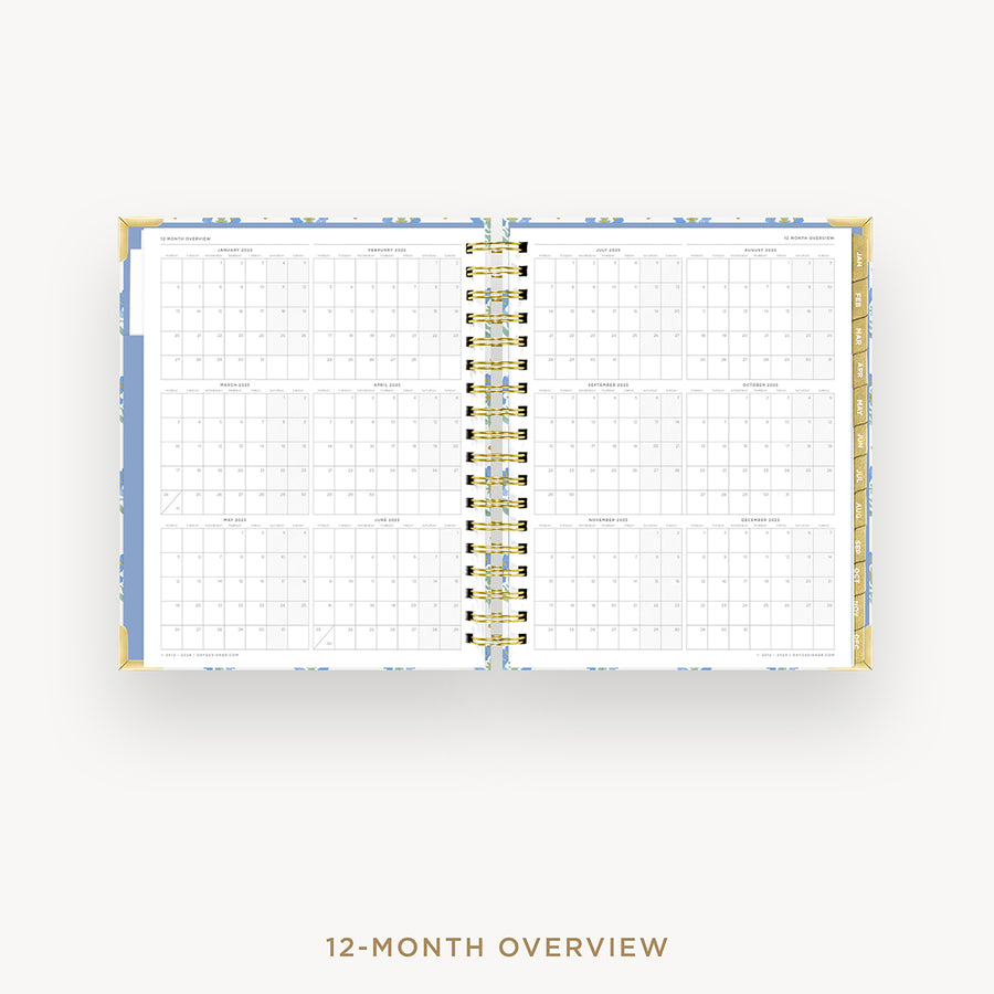 Day Designer 2025 daily planner: Tasha cover with 12 month calendar