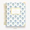 Day Designer 2025 daily planner: Tasha hard cover, gold wire binding