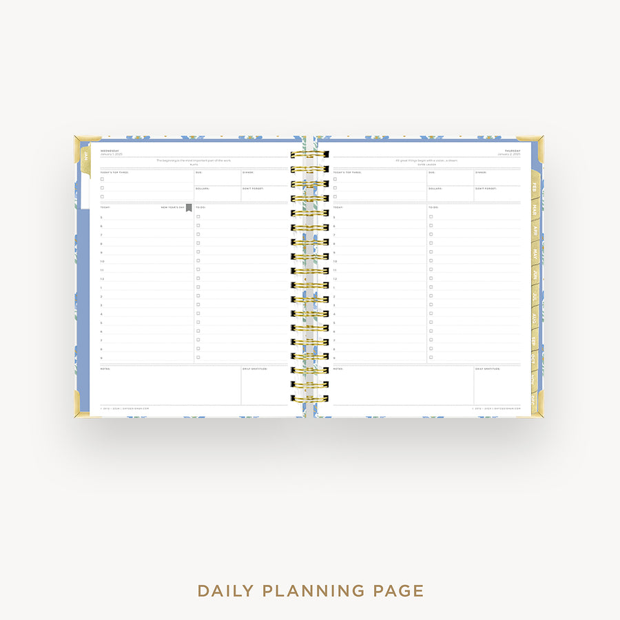 Day Designer 2025 daily planner: Tasha cover with daily planning page