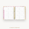 Day Designer 2025 daily planner: Camellia cover with 12 month calendar