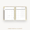 Day Designer 2025 daily planner: Savannah cover with monthly calendar