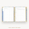 Day Designer 2025 mini daily planner: Lorelei cover with ideal week worksheet