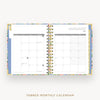 Day Designer 2025 mini daily planner: Lorelei cover with monthly calendar