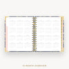 Day Designer 2025 mini daily planner: Fresh Sprigs cover with 12 month calendar