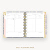 Day Designer 2025 mini daily planner: Fresh Sprigs cover with daily planning page