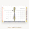 Day Designer 2025 mini daily planner: Fresh Sprigs cover with monthly calendar