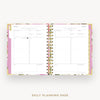 Day Designer 2025 mini daily planner: Camellia cover with daily planning page