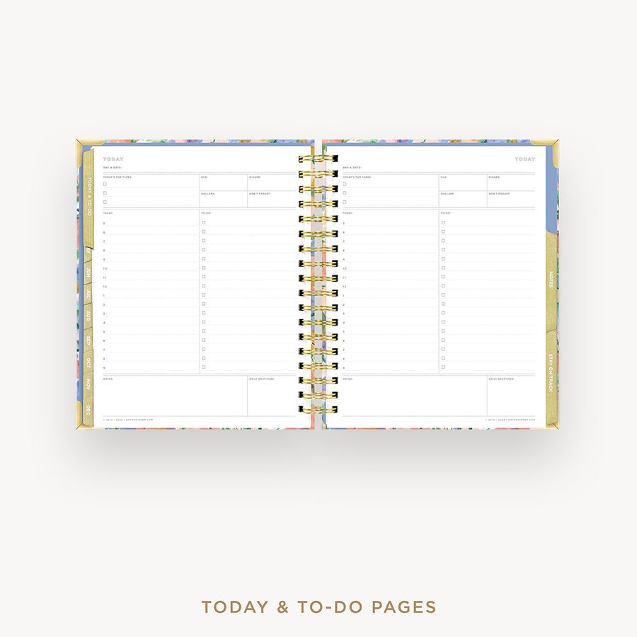 Day Designer 2025 weekly planner: Lorelei cover with undated daily planning pages