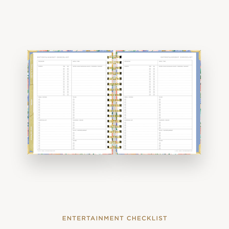 Day Designer 2025 weekly planner: Lorelei cover with entertainment party planner