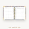 Day Designer 2025 weekly planner: Fresh Sprigs cover with ideal week worksheet