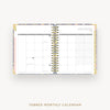 Day Designer 2025 weekly planner: Fresh Sprigs cover with monthly calendar