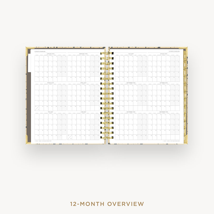 Day Designer 2025 weekly planner: Savannah cover with 12 month calendar