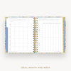 Day Designer 2025 mini weekly planner: Lorelei cover with ideal week worksheet