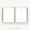 Day Designer 2025 mini weekly planner: Lorelei cover with undated daily planning pages