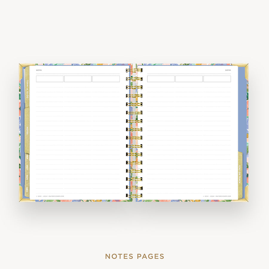 Day Designer 2025 mini weekly planner: Lorelei cover with note-taking pages