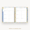 Day Designer 2025 mini weekly planner: Lorelei cover  with weekly planning pages