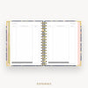 Day Designer 2025 mini weekly planner: Fresh Sprigs cover with expense tracking pages