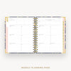 Day Designer 2025 mini weekly planner: Fresh Sprigs cover  with weekly planning pages