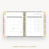 Day Designer 2025 mini weekly planner: Fresh Sprigs cover with monthly calendar