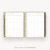 Day Designer 2025 mini weekly planner: Savannah cover with gift ideas pages