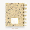 Day Designer 2025 mini weekly planner: Savannah cover with back cover with gold detail