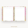 Day Designer 2025 mini weekly planner: Camellia cover with note-taking pages