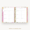 Day Designer 2025 mini weekly planner: Camellia cover  with weekly planning pages