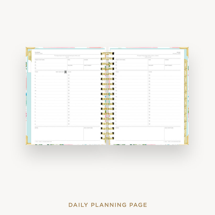 Day Designer 2026 daily planner: capri cover with daily planning page