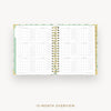 Day Designer 2026 daily planner: vintage floral cover with 12 month calendar