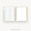 Day Designer 2026 daily planner: vintage floral cover with holidays