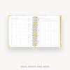 Day Designer 2026 daily planner: silhouette cover with ideal week worksheet