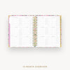 Day Designer 2026 daily planner: ula bloom cover with 12 month calendar