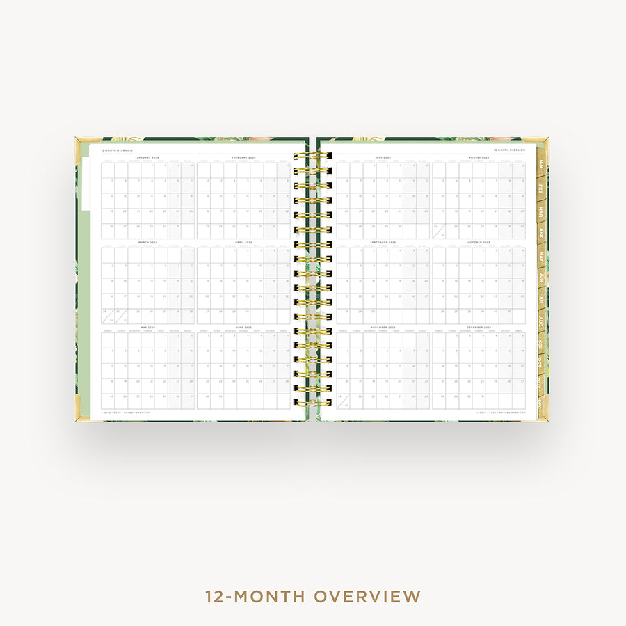 Day Designer 2026 daily planner: st barts cover with 12 month calendar