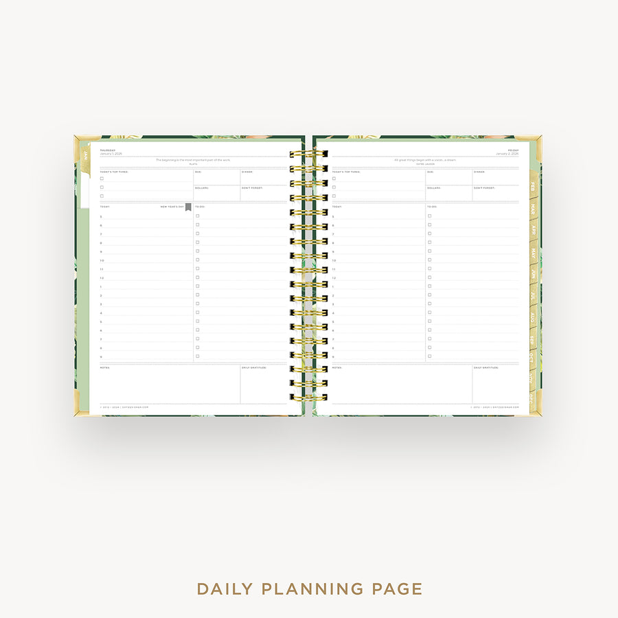 Day Designer 2026 daily planner: st barts cover with daily planning page
