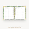 Day Designer 2026 daily planner: st barts cover with goals worksheet
