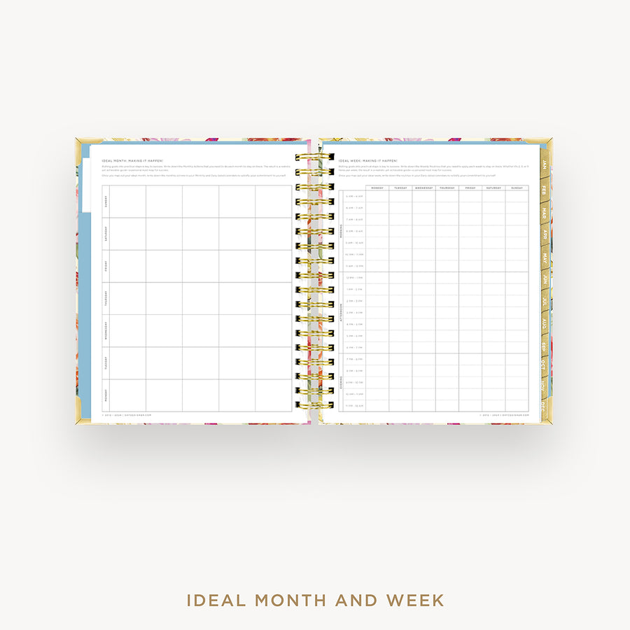 Day Designer 2026 daily planner: oh so lovely cover with ideal week worksheet