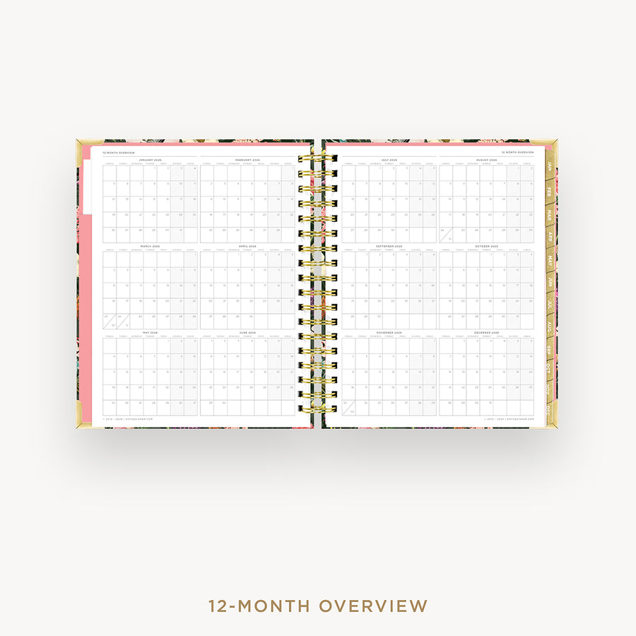 Day Designer 2026 daily planner: alexandra cover with 12 month calendar