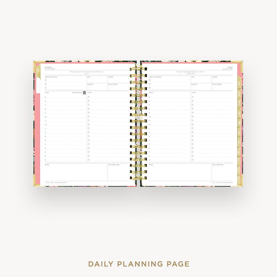 Day Designer 2026 daily planner: alexandra cover with daily planning page