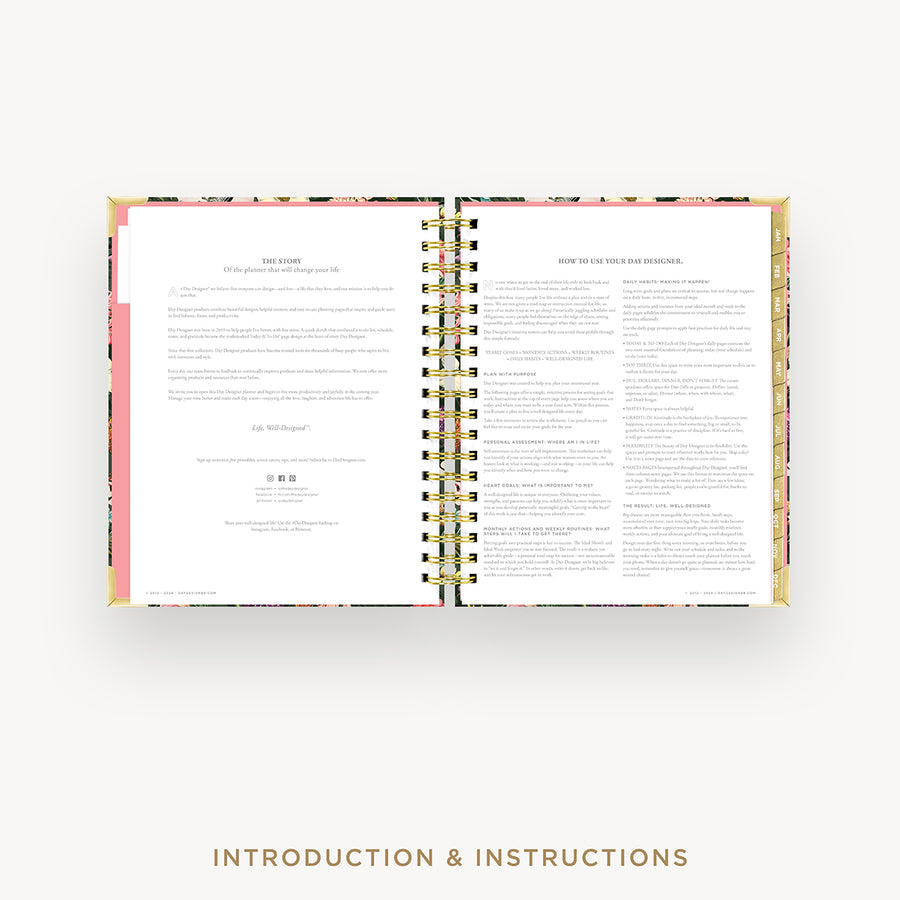 Day Designer 2026 daily planner: alexandra cover with introduction and how to guide