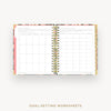 Day Designer 2026 daily planner: alexandra cover with goals worksheet