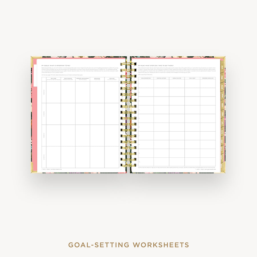 Day Designer 2026 daily planner: alexandra cover with goals worksheet