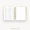 Day Designer 2026 daily planner: sea and sky cover with holidays