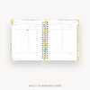 Day Designer 2026 daily planner: sea and sky cover with daily planning page