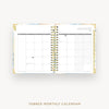 Day Designer 2026 daily planner: sea and sky cover with monthly calendar